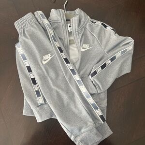 Nike Kids Light Gray Track Suit